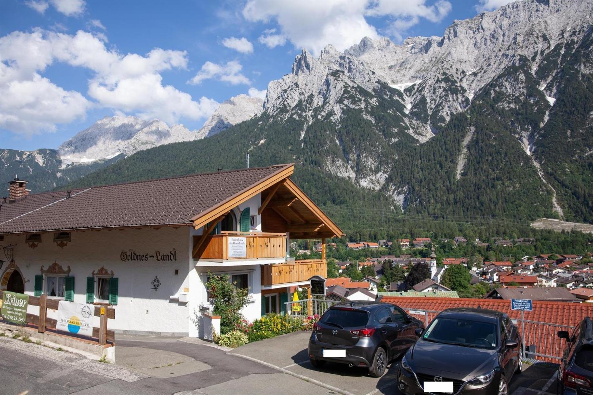 Ferienhaus Goldenes Landl Mittenwald Zewnętrze zdjęcie